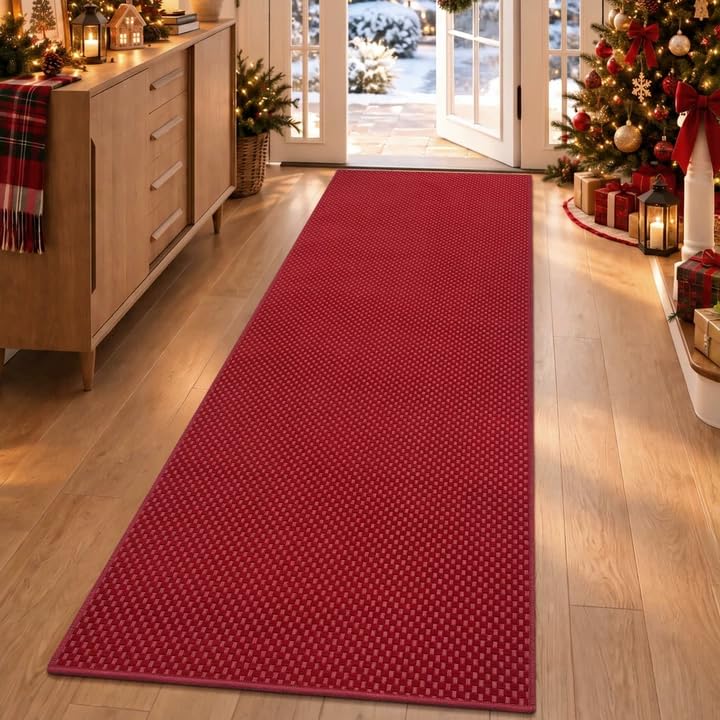 YDKGL Indoor Front Door Mat Entryway Rug Non Slip Washable Brown 2x3 ft