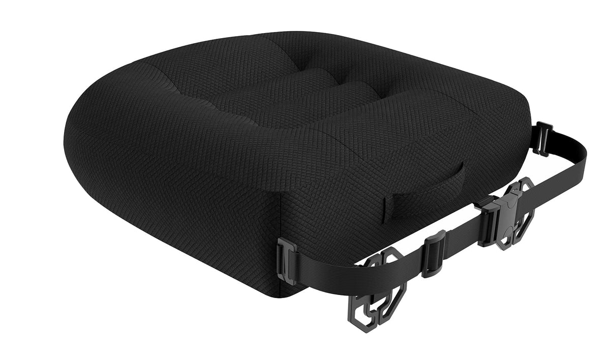 Adult Booster Seat Cushion, Car Seat Cushions for Short People/Thick Office Chair Booster Seat Increase Field of View, for Trucks, Car, Office Chair, Home, Wheelchair,Angle Lift Seat Cushion (Grey)