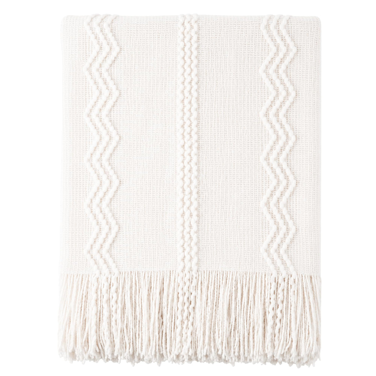 BATTILO HOME Khaki Throw Blanket for Couch, Boho Bed Tan Throws, Spring Decorative Taupe Throw for Sofa Foot of Bed, 50"x60"