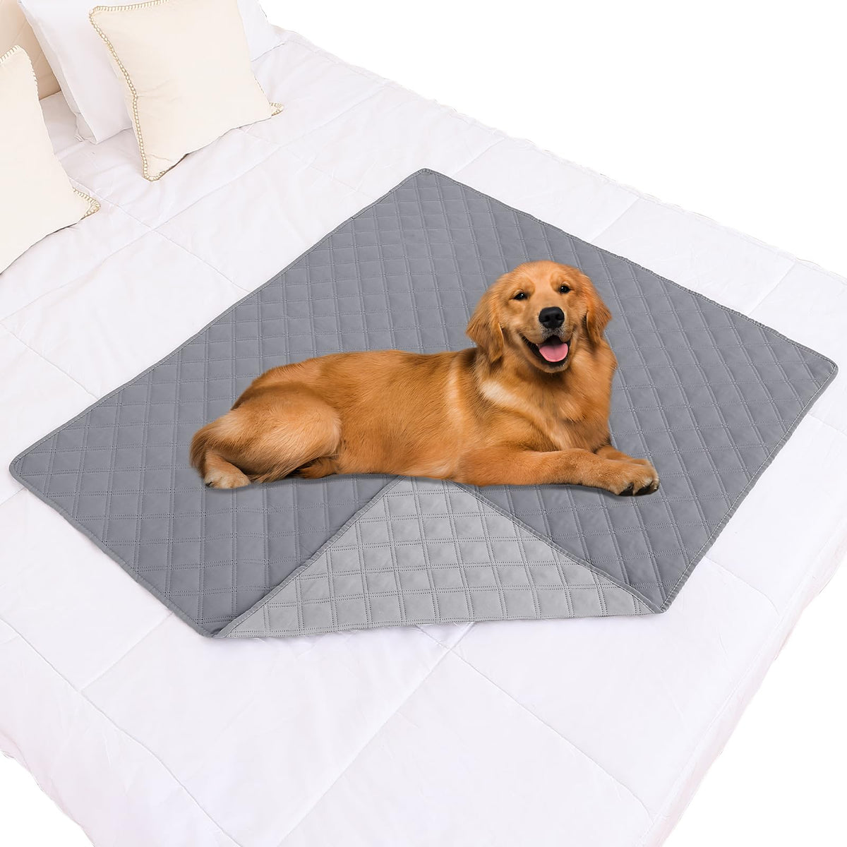 Smiry Waterproof Reversible Pet Couch Covers for Dogs