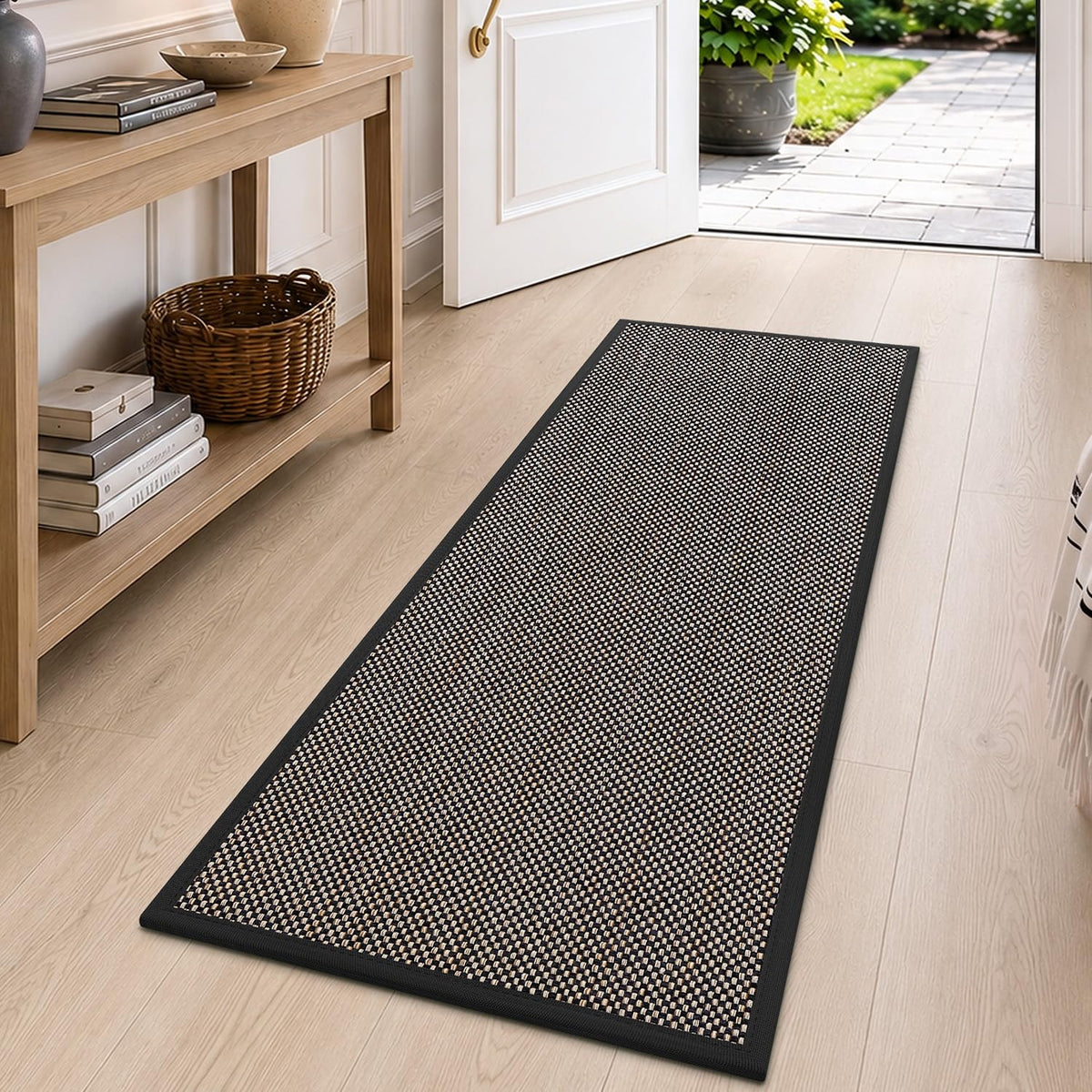 DEXI Ultra Thin Indoor Door Mat 24x36, Entrance Doormats, Beige