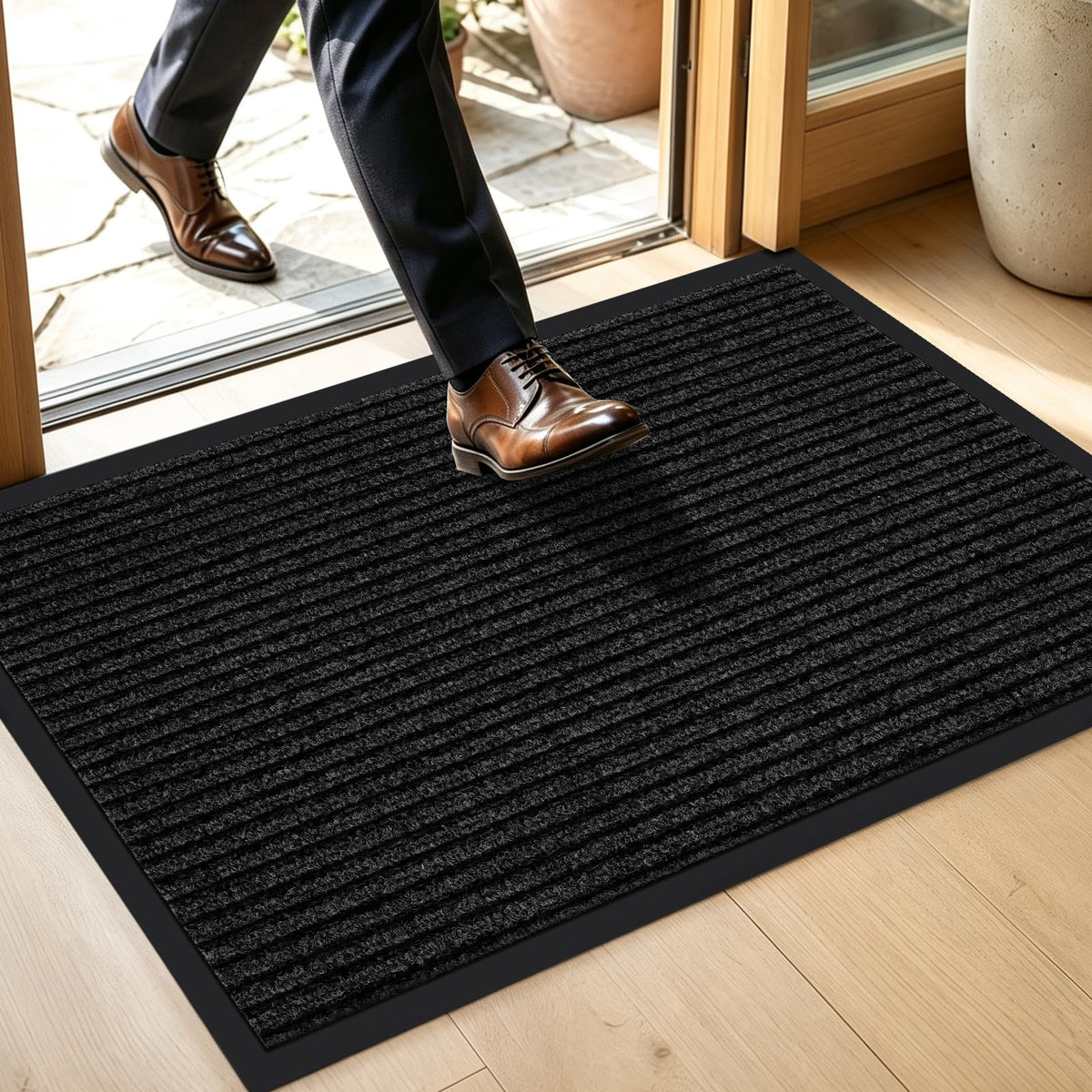35"x24" Commercial Floor Mat, Non-Slip Waterproof Front Door Mat