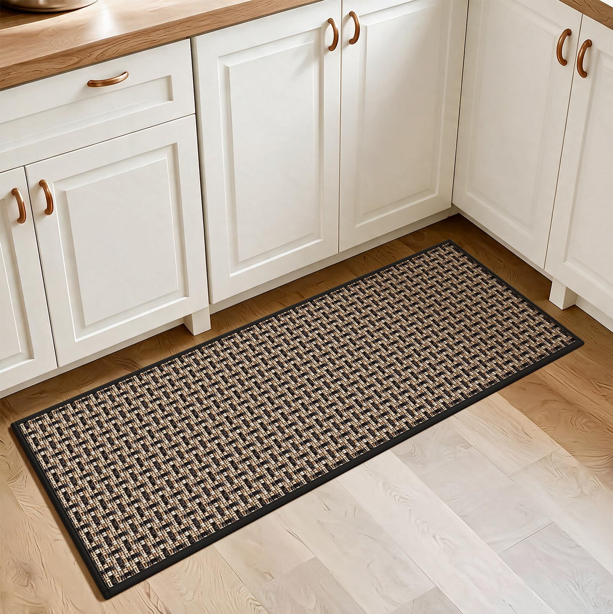 YDKGL Front Door Mat Indoor Entrance Non Slip Entry Doormat Gray 17"x30"