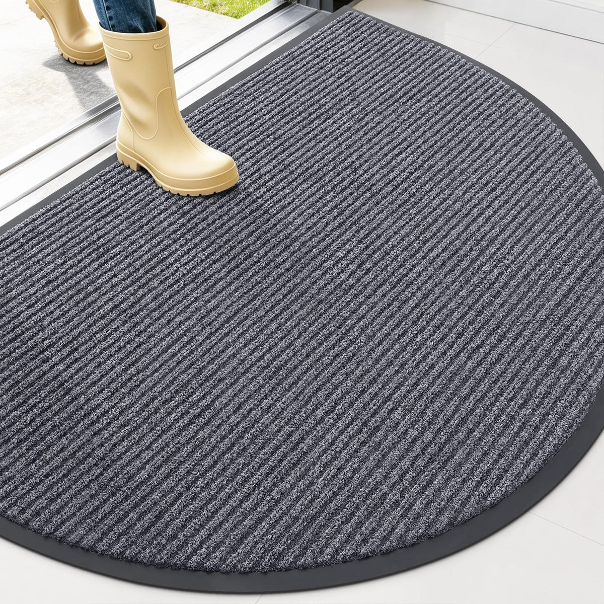 OLANLY Front Door Mat 29.5x17, Waterproof Heavy-Duty Indoor Outdoor Doormat