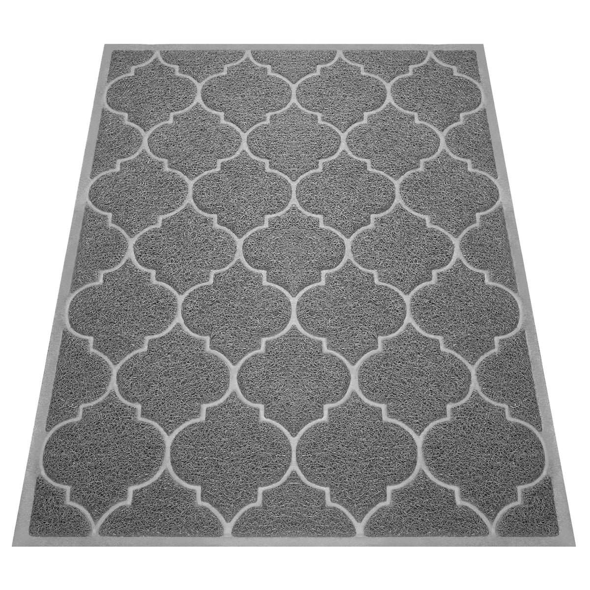Cosyearn Door Mat, 46x35, Grey, Indoor Outdoor Front Entryway Doormat