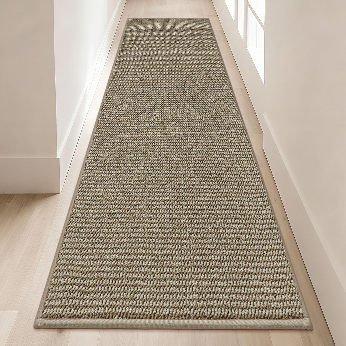 BEQHAUSE 2x3 Entryway Rug Indoor Door Mat Non-Slip Washable, Taupe