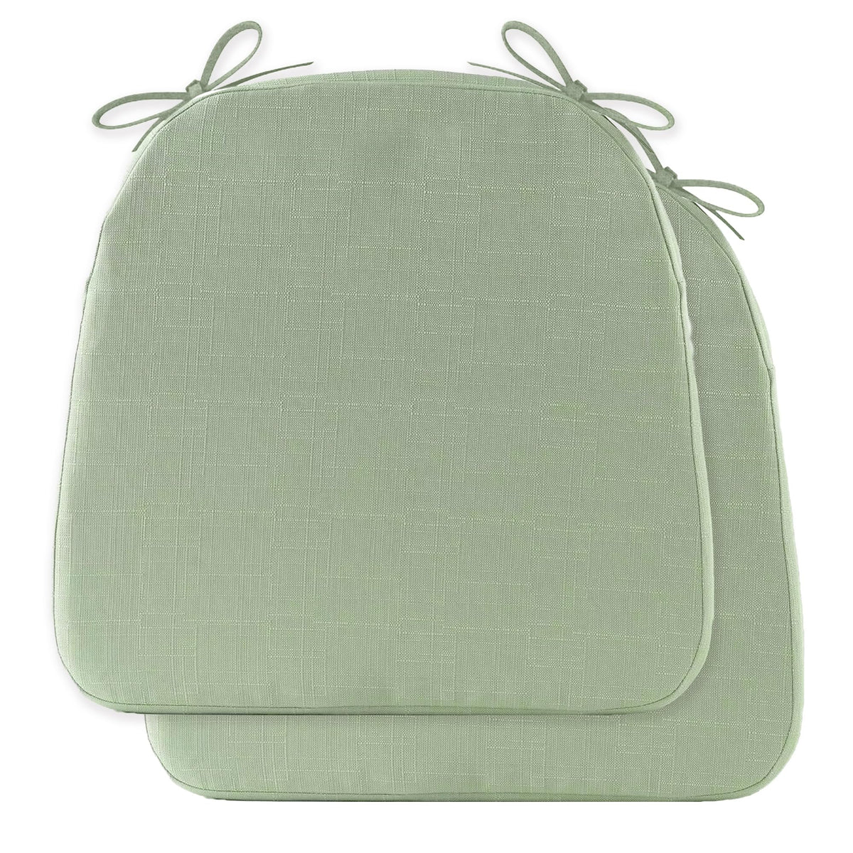 Battilo Chair Cushions for Dining Chairs, 16"x16"x2", Set of 2, Dusty Blue