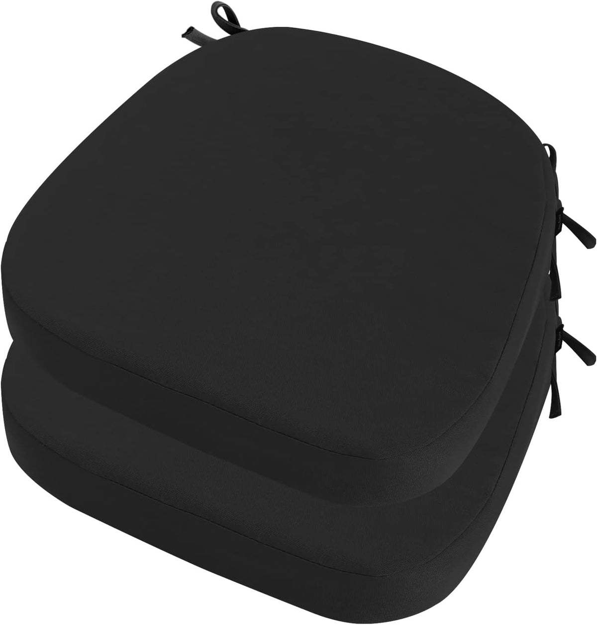idee-home Outdoor Chair Cushions Set of 2, 19" x 19" D-Shaped