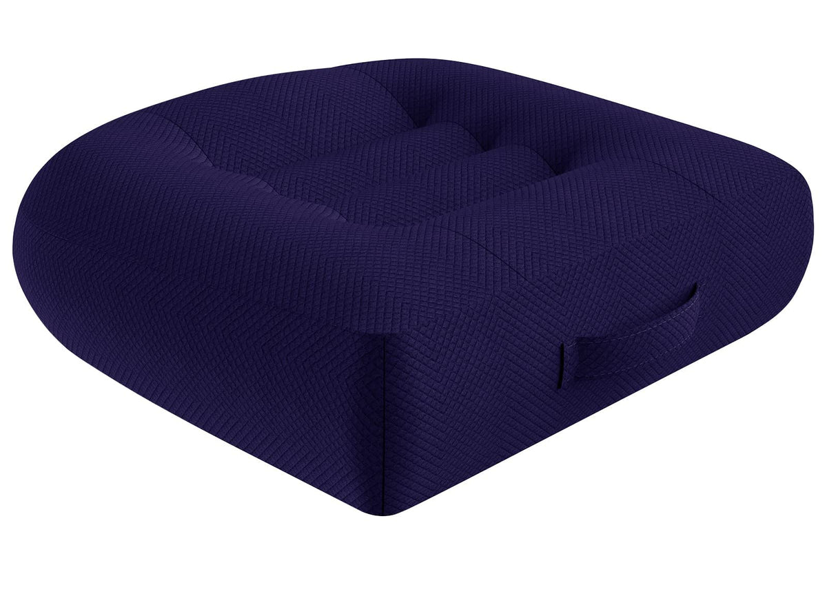 Adult Booster Seat Cushion, Car Seat Cushions for Short People/Thick Office Chair Booster Seat Increase Field of View, for Trucks, Car, Office Chair, Home, Wheelchair,Angle Lift Seat Cushion (Grey)