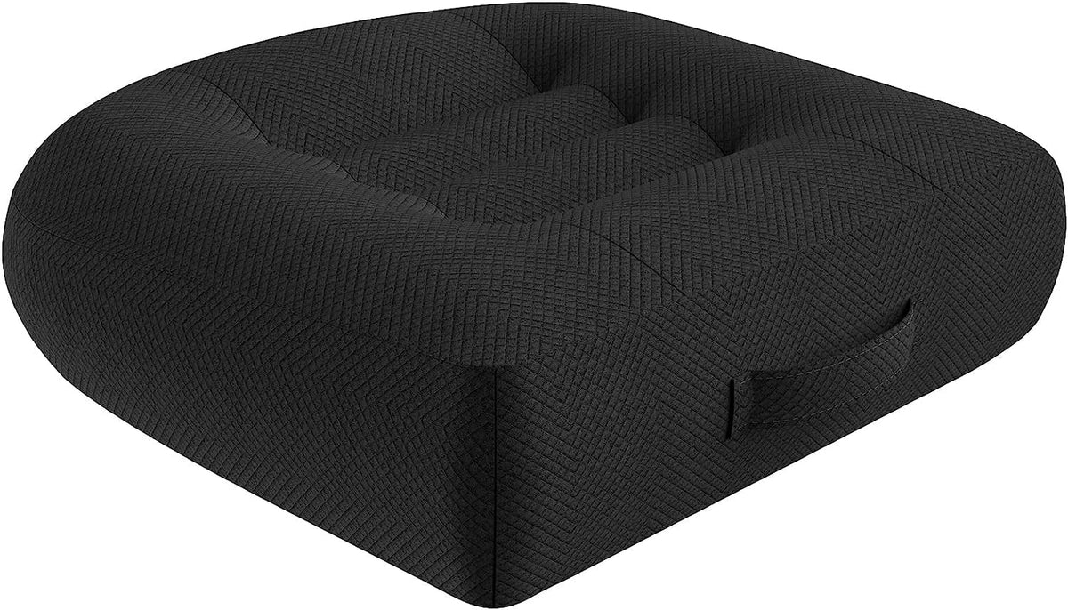 Adult Booster Seat Cushion, Car Seat Cushions for Short People/Thick Office Chair Booster Seat Increase Field of View, for Trucks, Car, Office Chair, Home, Wheelchair,Angle Lift Seat Cushion (Grey)
