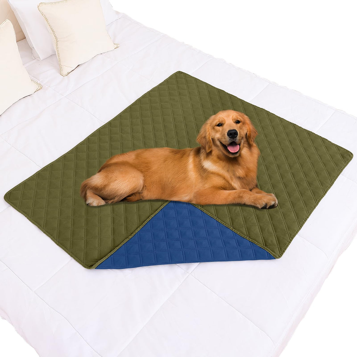 Smiry Waterproof Reversible Pet Couch Covers for Dogs