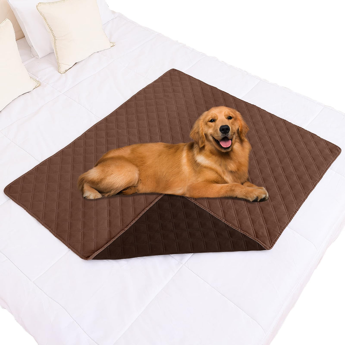 Smiry Waterproof Reversible Pet Couch Covers for Dogs