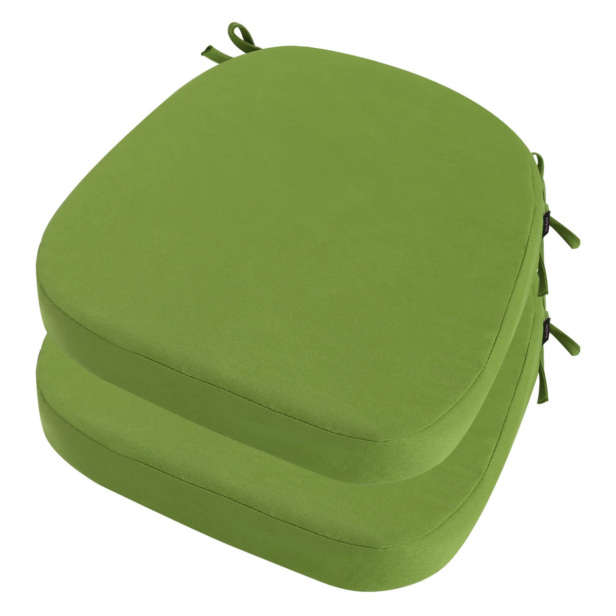 idee-home Outdoor Chair Cushions Set of 2, 19" x 19" D-Shaped