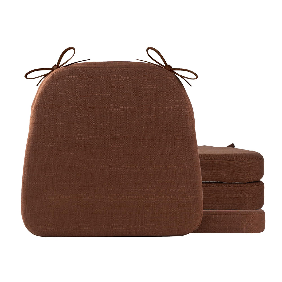 Battilo Chair Cushions for Dining Chairs, 16"x16"x2", Set of 2, Dusty Blue