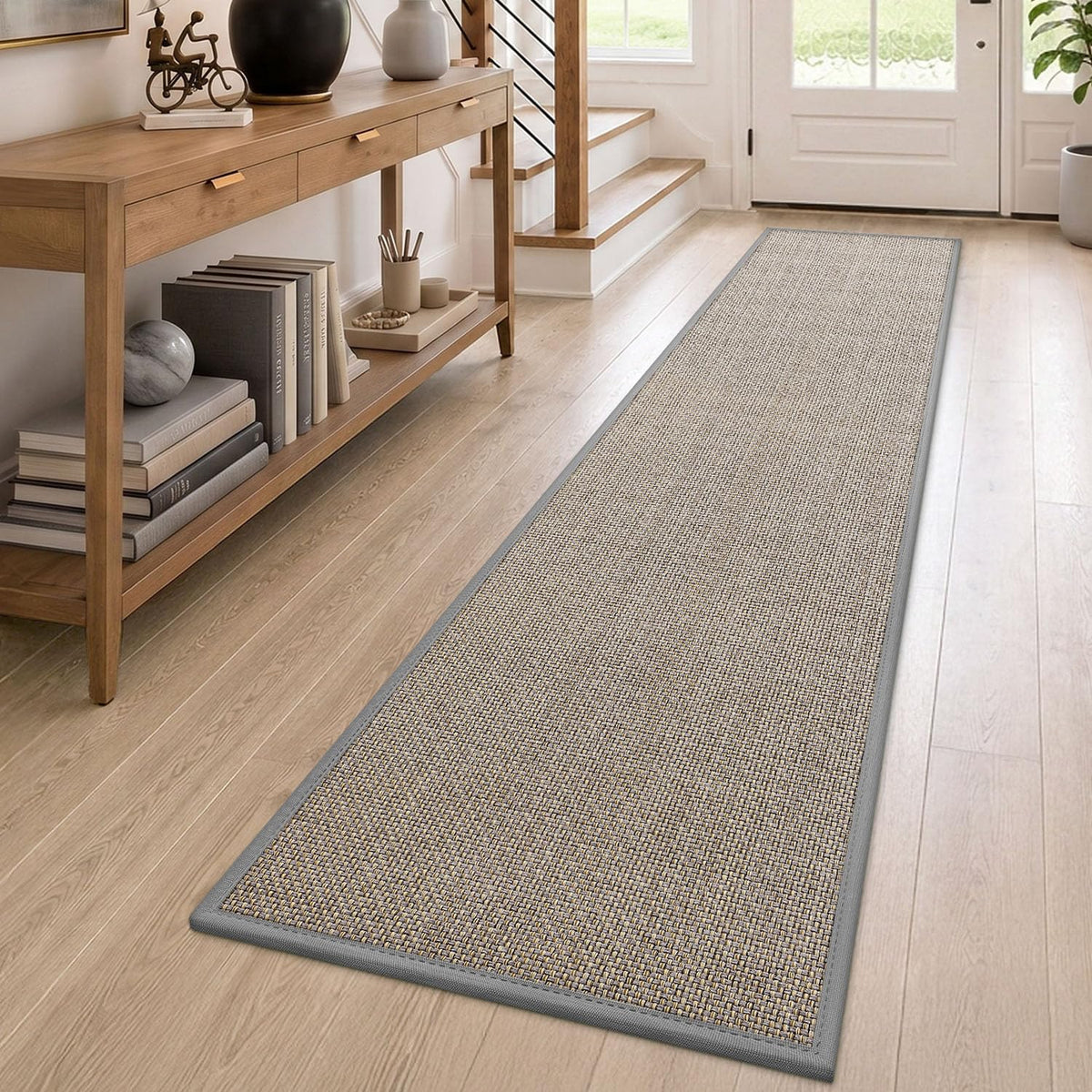 DEXI Ultra Thin Indoor Door Mat 24x36, Entrance Doormats, Beige