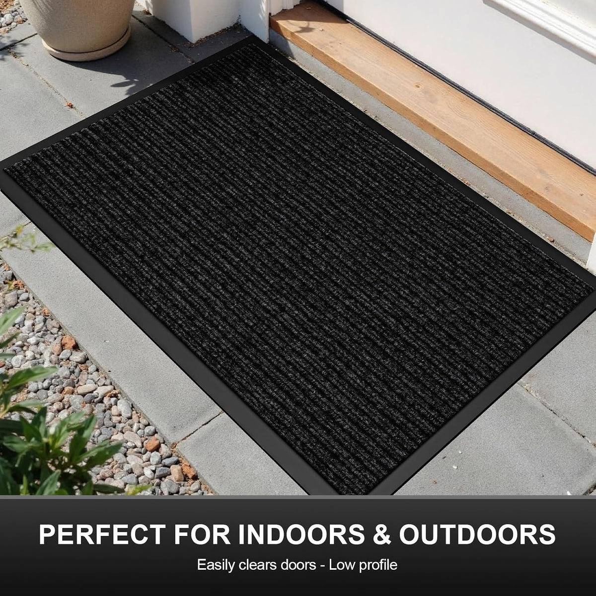 35"x24" Commercial Floor Mat, Non-Slip Waterproof Front Door Mat