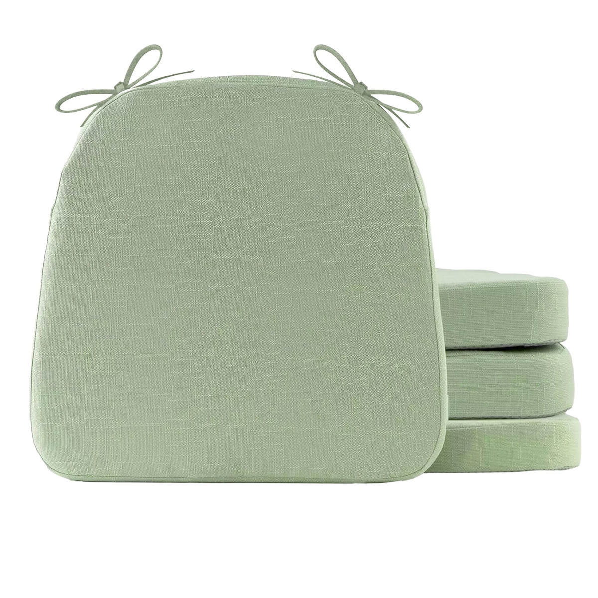 Battilo Chair Cushions for Dining Chairs, 16"x16"x2", Set of 2, Dusty Blue