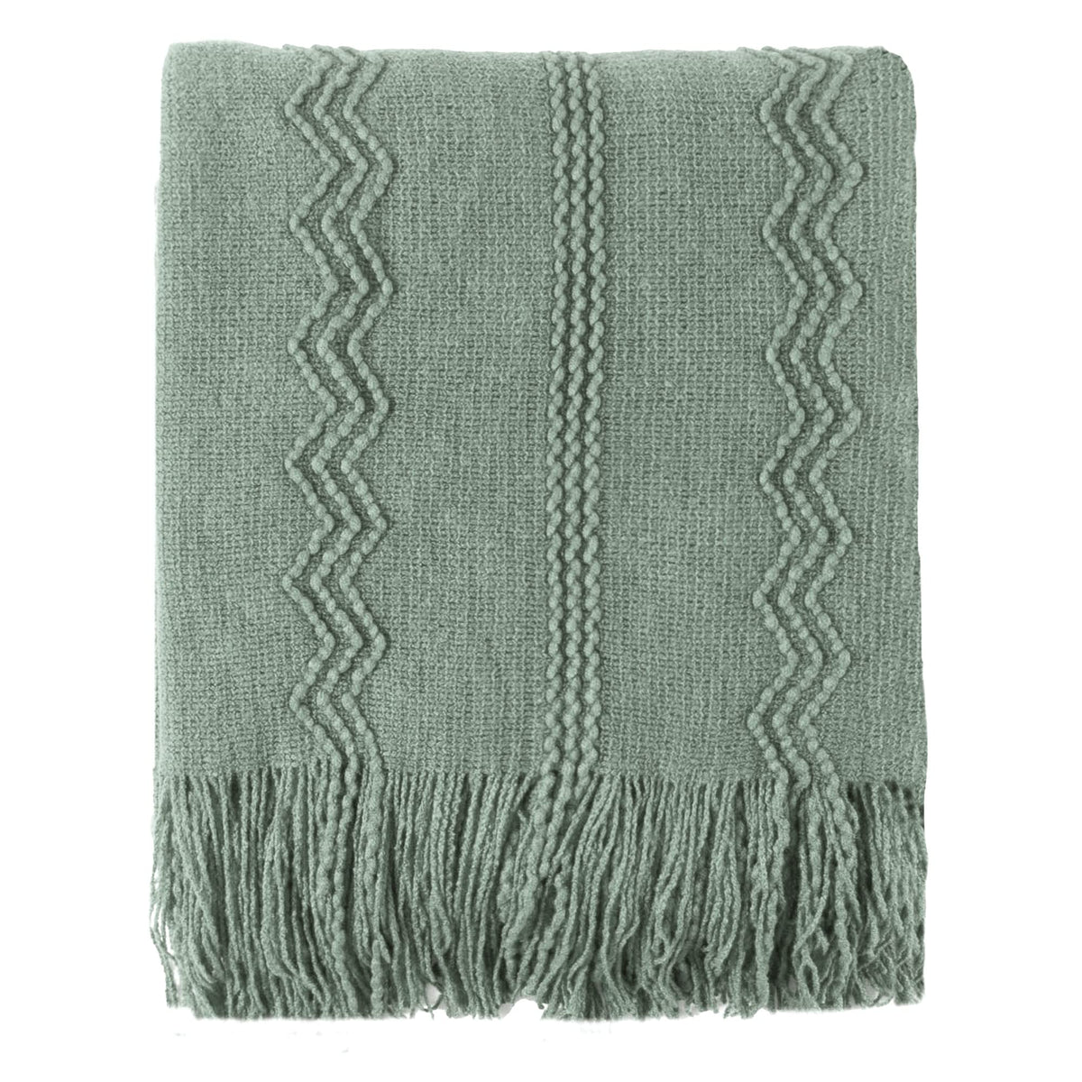 BATTILO HOME Khaki Throw Blanket for Couch, Boho Bed Tan Throws, Spring Decorative Taupe Throw for Sofa Foot of Bed, 50"x60"