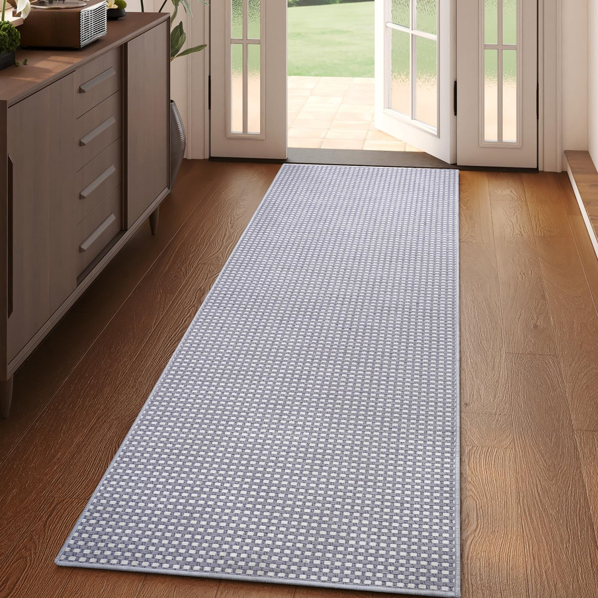 YDKGL Indoor Front Door Mat Entryway Rug Non Slip Washable Brown 2x3 ft