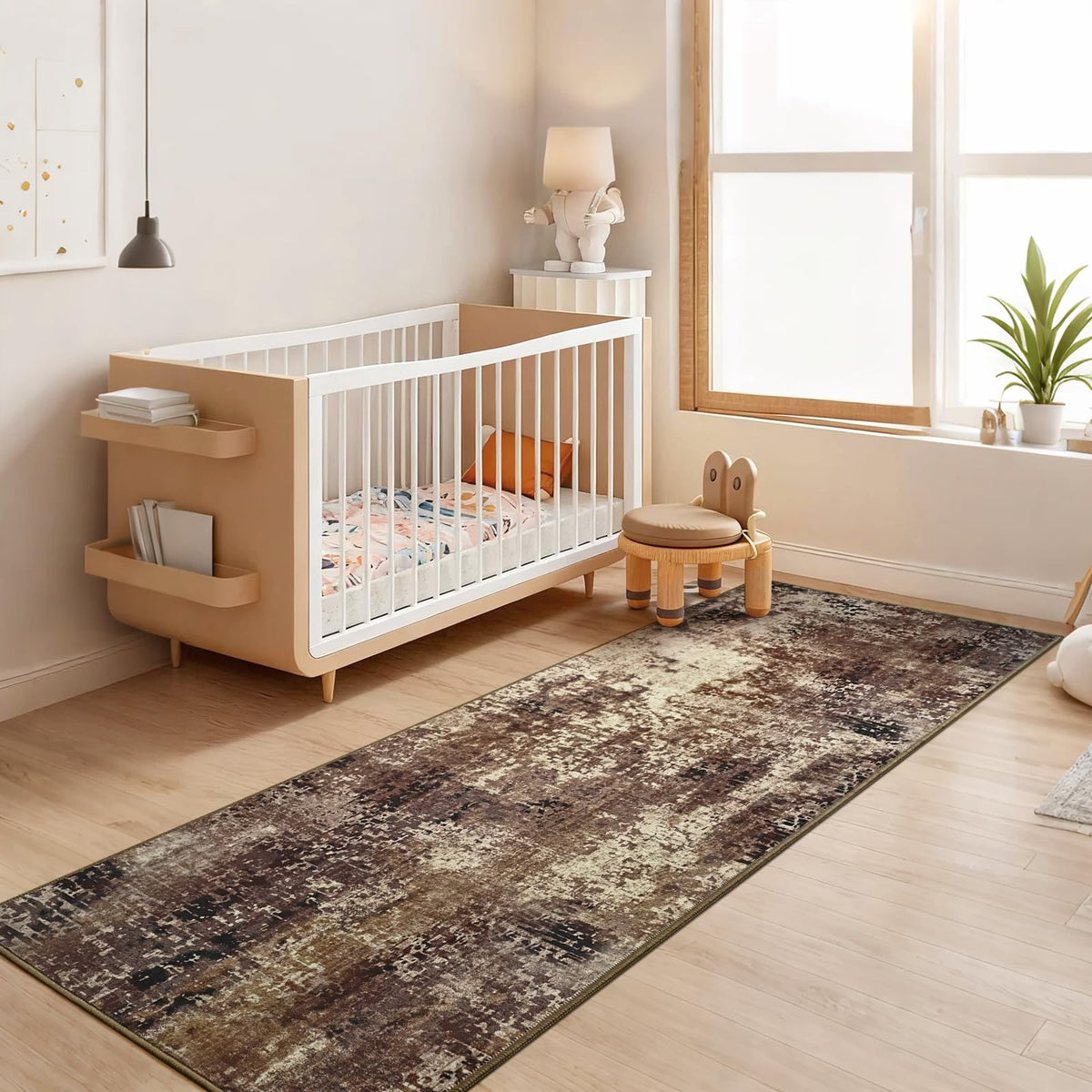 Entrance Rugs Indoor 2x3 Grey Entry Rug Washable Abstract Small Area Rug Non-Slip Low Pile Throw Rugs for Entryway, Kitchen Floor, Front Door Indoor Door Mat, Bathroom, Bedroom Bedside