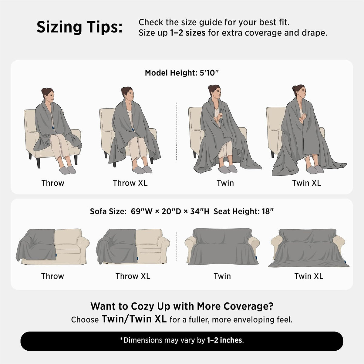 Bedsure GentleSoft White Throw Blanket for Couch - Halloween Decorations for Fall Home Living Room Decor, Cozy Fleece Blanket, Christmas Birthday Gifts for Women Mom Her Girls, Off White, 50x60 in