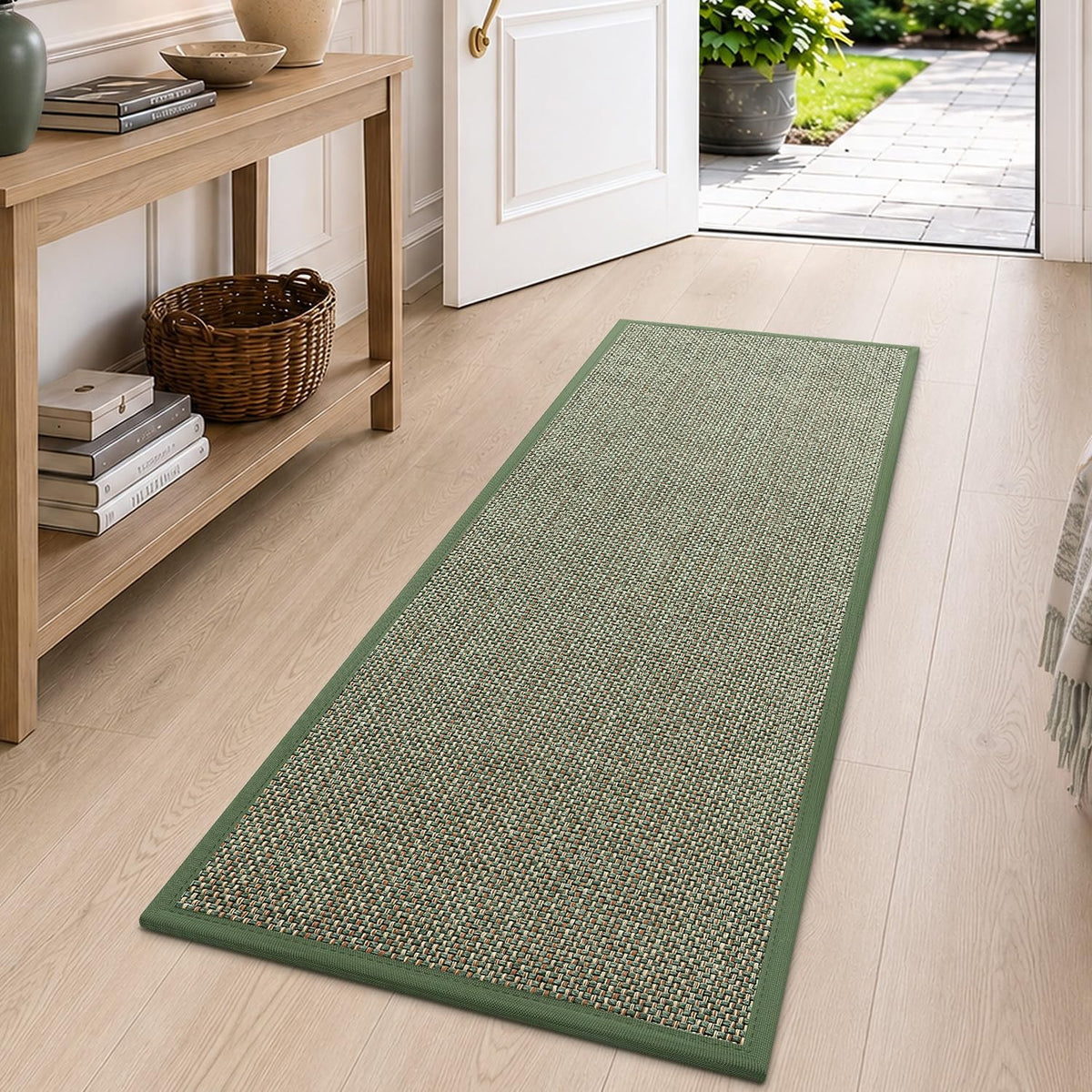 DEXI Ultra Thin Indoor Door Mat 24x36, Entrance Doormats, Beige