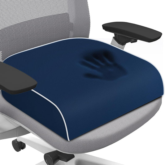 SweetSlubr Seat Cushion, Chair Pad, Memory Foam Tailbone Pain Relief