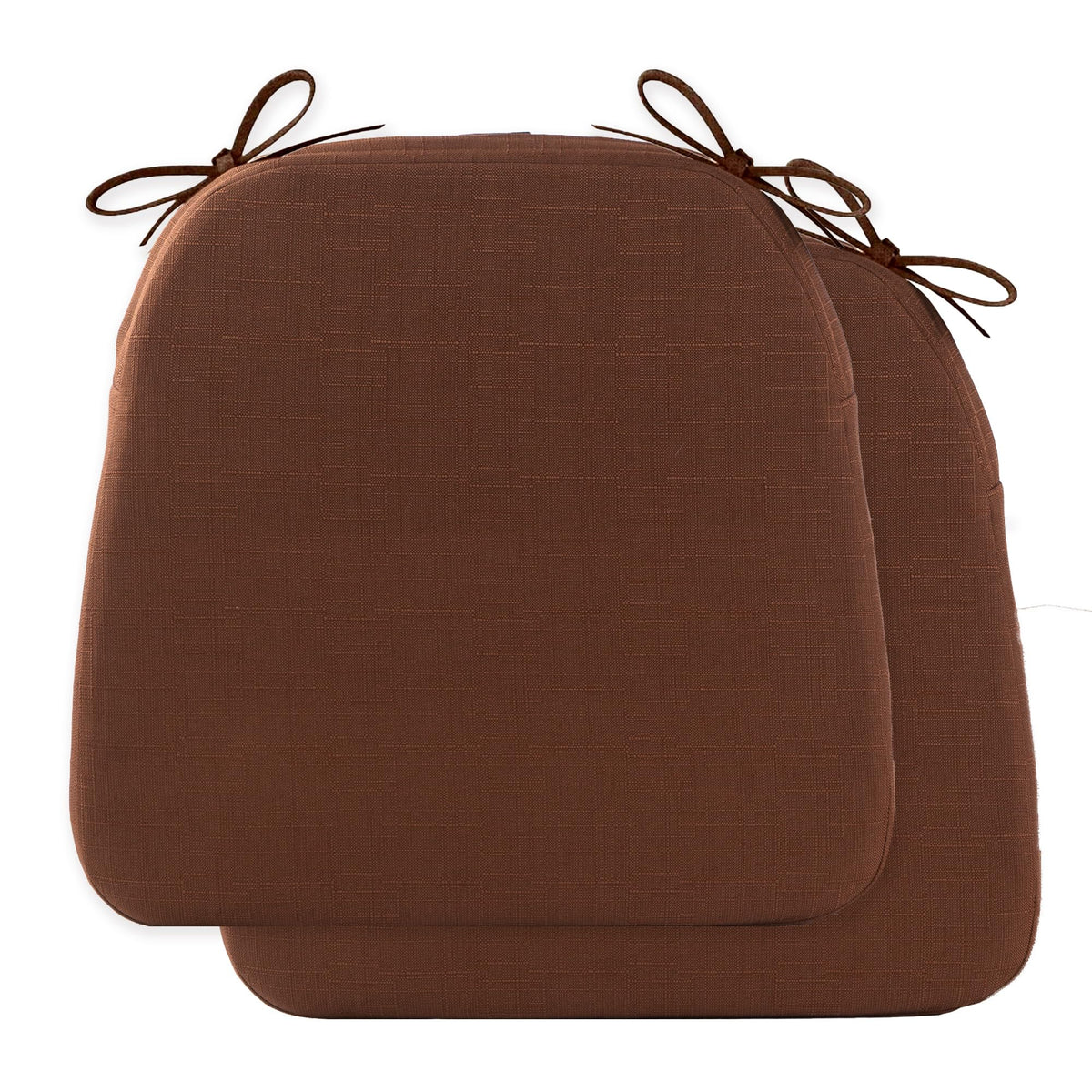 Battilo Chair Cushions for Dining Chairs, 16"x16"x2", Set of 2, Dusty Blue