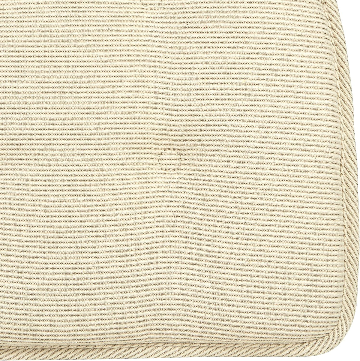 Klear Vu Omega Non-Slip Chair Cushions, Assembled in USA, U-Shaped Skid-Proof Seat Pads for Dining Room, Kitchen, Office, 15"x16" 4 Pack Slub Natural 4 Count