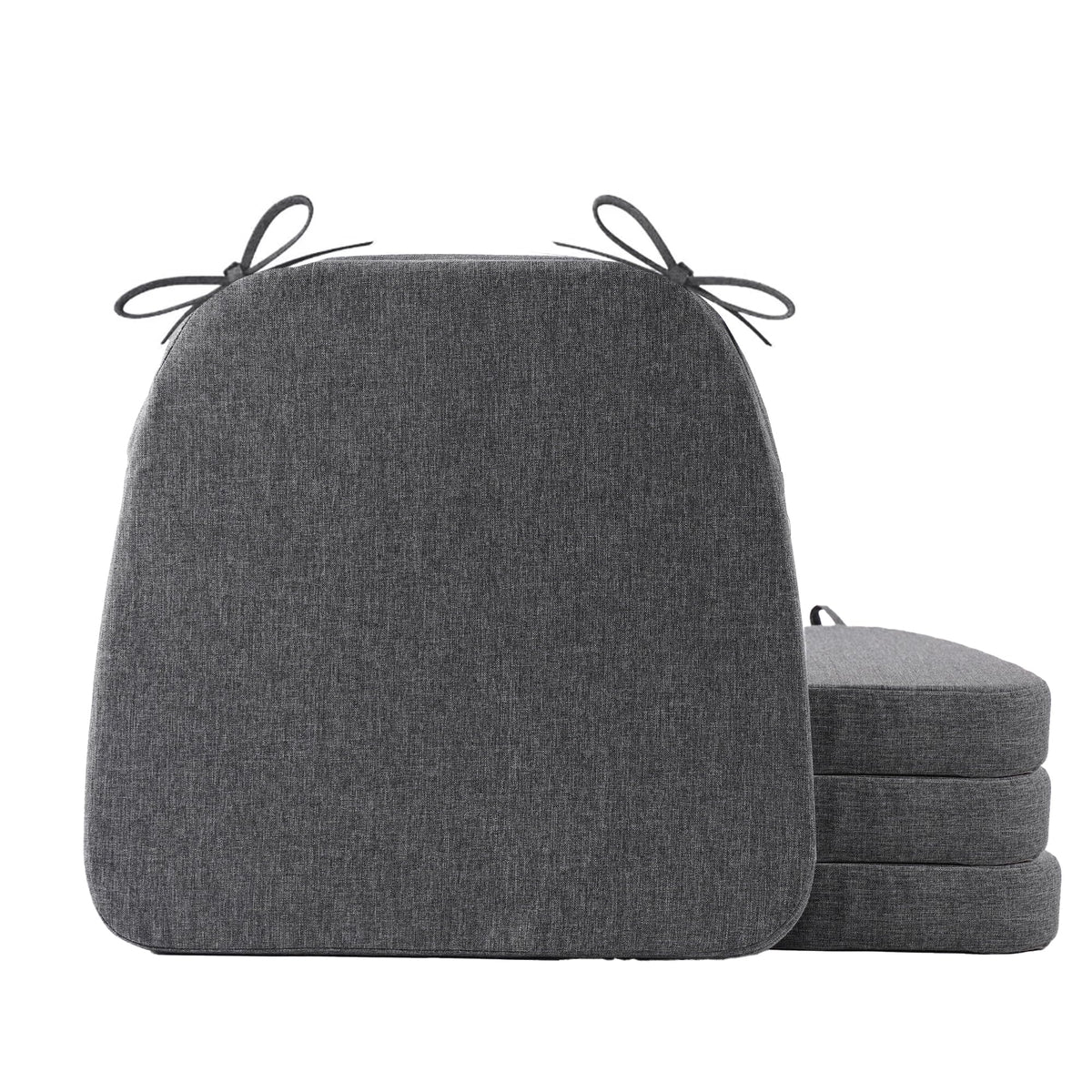 Battilo Chair Cushions for Dining Chairs, 16"x16"x2", Set of 2, Dusty Blue