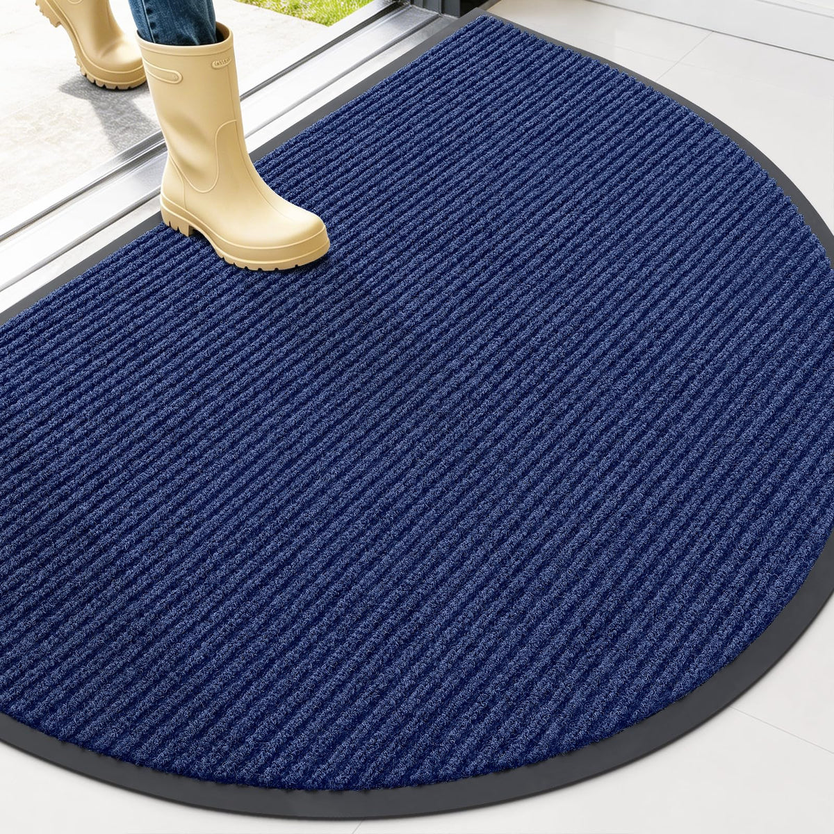 OLANLY Front Door Mat 29.5x17, Waterproof Heavy-Duty Indoor Outdoor Doormat