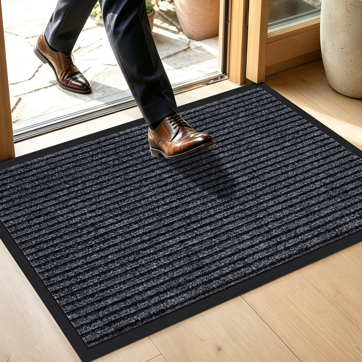 35"x24" Commercial Floor Mat, Non-Slip Waterproof Front Door Mat