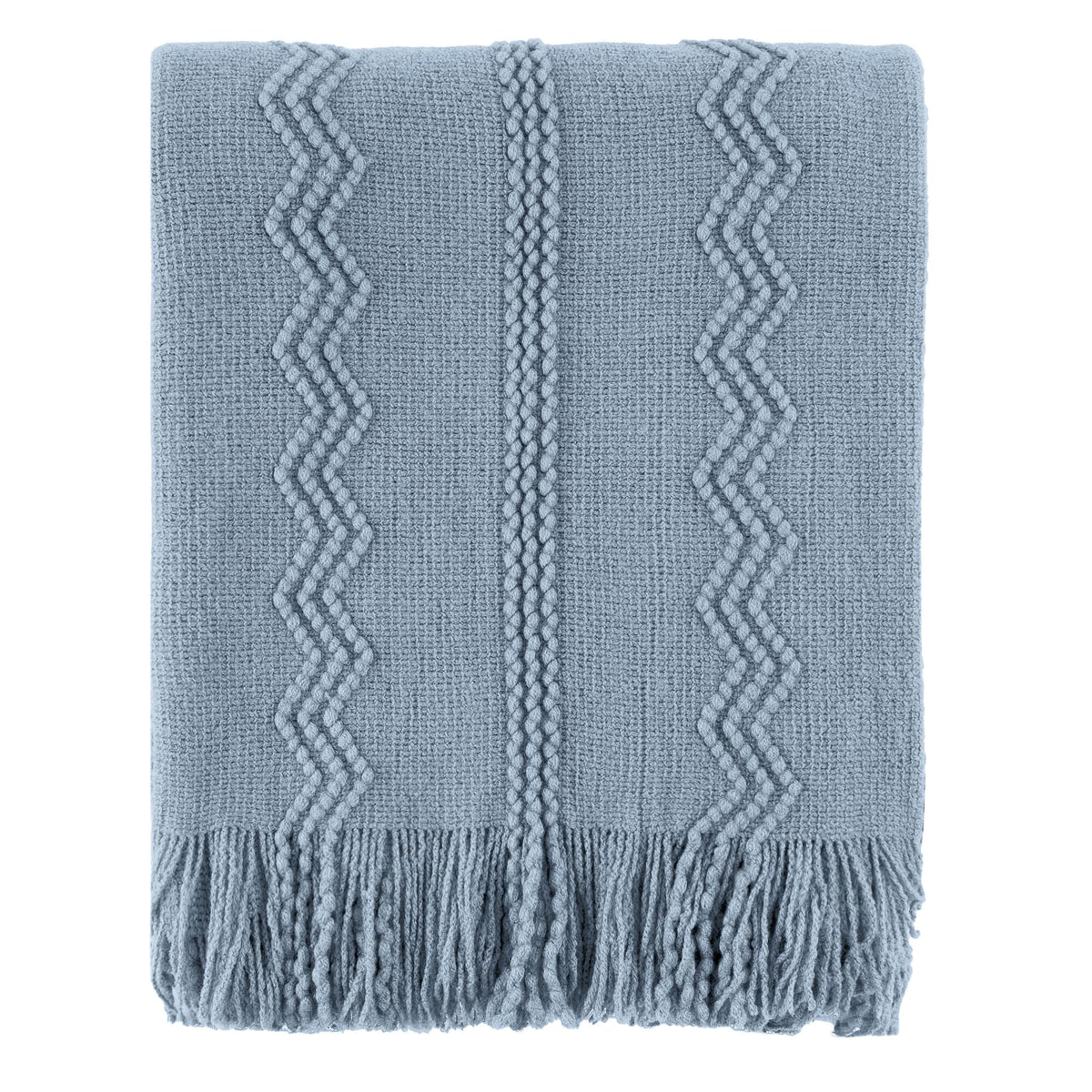 BATTILO HOME Khaki Throw Blanket for Couch, Boho Bed Tan Throws, Spring Decorative Taupe Throw for Sofa Foot of Bed, 50"x60"